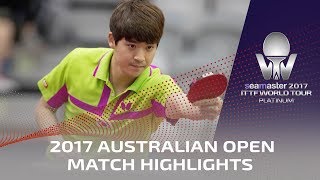 [동영상] KIM Minhyeok VS PARK Ganghyeon 2017시 마스터 2017 플래티넘, 호주 오픈 결승