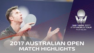 [동영상] 블라디미르 삼소노프 VS 구기 시몬 씨마 스터 2017 플래티넘, 호주 오픈 결승