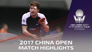 [동영상] 드미트리 오후챠로후 VS K 칼슨 씨마 스터 2017 플래티넘 중국 오픈 16 강