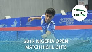 [동영상] ABDEL-AZIZ Youssef VS FRANCISCO Jose Pedro 2017 ITTF 도전 나이지리아 오픈 결승