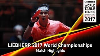 [동영상] LIN Gaoyuan VS 카말 아챤타 LIEBHERR 2017 세계 탁구 선수권 대회 베스트 32