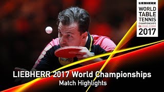 [동영상] 디야스 야콥 VS 티모 볼 LIEBHERR 2017 세계 탁구 선수권 대회 베스트 64