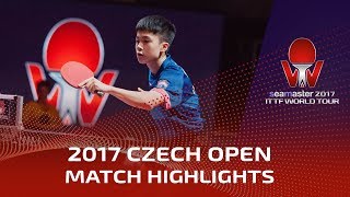 [동영상] FANG Yinchi VS LIN Yun-Ju 2017시 마스터 2017 체코 오픈 16 강