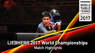 [동영상] JHA Kanak VS MCCREERY Paul LIEBHERR 2017 세계 탁구 선수권 대회