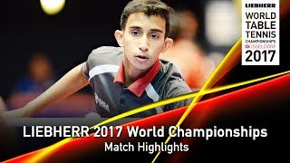 [동영상] LORENZOTTI Gonzalo VS KUMAR Nikhil LIEBHERR 2017 세계 탁구 선수권 대회