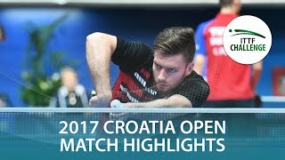 [동영상] FLORAS Robert VS MUTTI Matteo 2017 ITTF 도전 자그레브 오픈