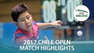 [동영상] KUMAHARA Caroline VS MEDINA Paula 씨마 스터 2017 ITTF 도전 씨마 칠레 오픈 결승