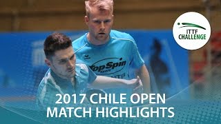 [동영상] FLORITZ Philipp · SZOCS Hunor VS GOMEZ Gustavo · LAMADRID Juan 씨마 스터 2017 ITTF 도전 씨마 칠레 오픈 준준결승