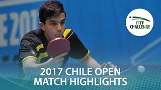 [동영상] CIFUENTES Horacio VS FERNANDEZ Marcelo 씨마 스터 2017 ITTF 도전 씨마 칠레 오픈