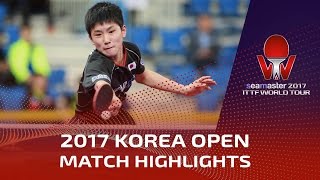 [동영상] LIM Jonghoon VS 장훈 토모카즈 씨마 스터 2017 한국 오픈 32 강