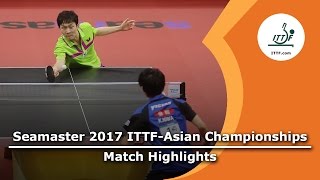 【동영상】 니와 孝希 VS 丁祥恩 2017 년 ITTF - 아시아 선수권 준결승