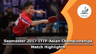 [동영상] 馬龍 VS KANG Wi Hun 2017 년 ITTF - 아시아 선수권 베스트 64