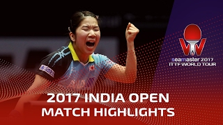 [동영상] 숲 사쿠라 VS SOO Wai Yam Minnie 씨마 스터 2017 인도 오픈 결승
