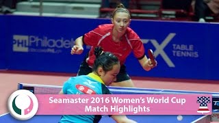 【동영상】 이토 美誠 VS POLCANOVA Sofia 2016 씨마 여자 월드컵 베스트 16
