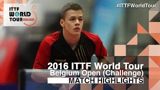 [동영상] DARCIS Thibaut VS SCHMID Elia 2016 년 벨기에 오픈
