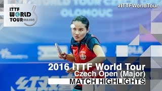 [동영상] YANG Xiaoxin VS 시오미 마키 2016 년 체코 오픈 결승