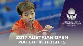[동영상] ZHANG Rui VS 마에다 미유키 2017시 마스터 2017 플래티넘 오스트리아 오픈 결승