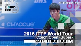[동영상] HUANG Chien-Tu VS KIM Minho 2016 년 체코 오픈