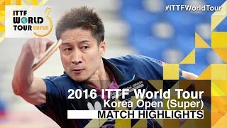 [동영상] CHO Seungmin VS 요시다 海偉 2016 년 한국 오픈 베스트 64