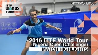 [동영상] 디오고 첸 VS MAGDY Shady 2016 년 프리미어 로또 나이지리아 오픈 결승