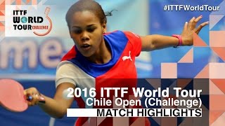 [동영상] MORET Rachel VS LOVET Idalys 2016 년 칠레 오픈 준결승