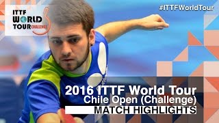[동영상] SCHREINER Florian VS LAMADRID Juan 2016 년 칠레 오픈 결승
