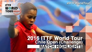 [동영상] LORENZOTTI Maria VS LOVET Idalys 2016 년 칠레 오픈 결승