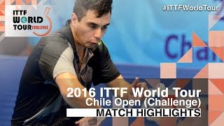 [동영상] ROMAN Sebastian VS FERNANDEZ Marcelo 2016 년 칠레 오픈