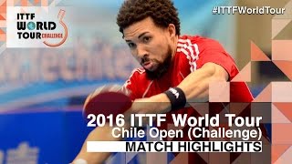 [동영상] PEREIRA Andy VS LUHR Sergio 2016 년 칠레 오픈