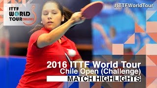 [동영상] ORTEGA Daniela VS MORALES Judith 2016 년 칠레 오픈