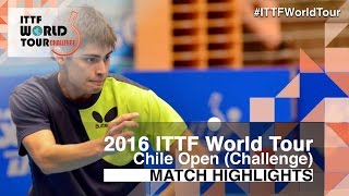 [동영상] SCHREINER Florian VS DAHER Juan 2016 년 칠레 오픈