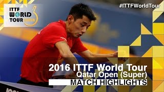 [동영상] 장지 커 VS 드미트리 오후챠로후 2016 년 카타르 오픈 준준결승