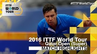 [동영상] 시바에후 VS 블라디미르 삼소노프 2016 년 카타르 오픈 16 강