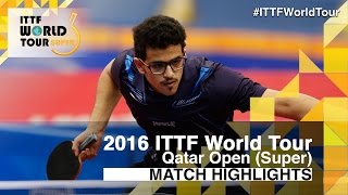 [동영상] OLAH Benedek VS AL-NAGGAR Abdulrahman 2016 년 카타르 오픈 베스트 128