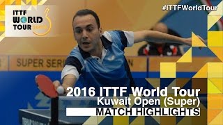 [동영상] PAIKOV Mikhail VS EL-BEIALI Mohamed 2016 년 쿠웨이트 오픈 베스트 64