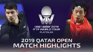 【동영상】쉬신 VS FRANZISKA Patrick 2019 ITTF 월드 투어 플래티넘 카타르 오픈 준준결승