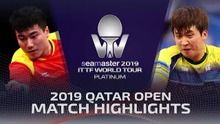 【동영상】리앙징쿤 VS 정영식 2019 ITTF 월드 투어 플래티넘 카타르 오픈 베스트32