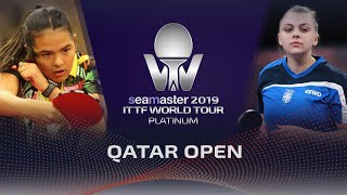 【동영상】DIAZ Adriana VS SURJAN Sabina 2019 ITTF 월드 투어 플래티넘 카타르 오픈 베스트128