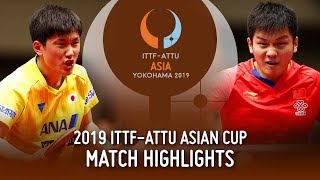 【동영상】판젠동 VS 하리모토 토모카즈 2019 ITTF-ATTU 아시안 컵 준결승