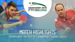 【동영상】LAMADRID Juan VS 폴 드린크홀 2019 ITTF 도전 세르비아 오픈 베스트32