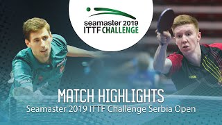 【동영상】LAMBIET Florent VS SZUDI Adam 2019 ITTF 도전 세르비아 오픈 베스트32
