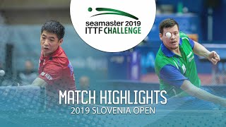 【동영상】WEI Shihao VS NOVAK Andraz 2019 ITTF 도전 슬로베니아 열기 