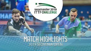 【동영상】POSCH Lars VS GRAMPOVCNIK Miha 2019 ITTF 도전 슬로베니아 열기