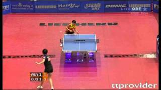 [동영상] 郭躍 VS 武楊 LIEBHERR 2010 년 오스트리아 오픈 - ITTF 프로 투어 결승