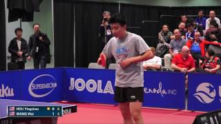 [동영상] HOU Yingchao VS WANG Wei 2016 년 US 오픈 준결승